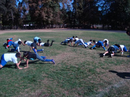 Preparación Física Alumnos de la Escuela